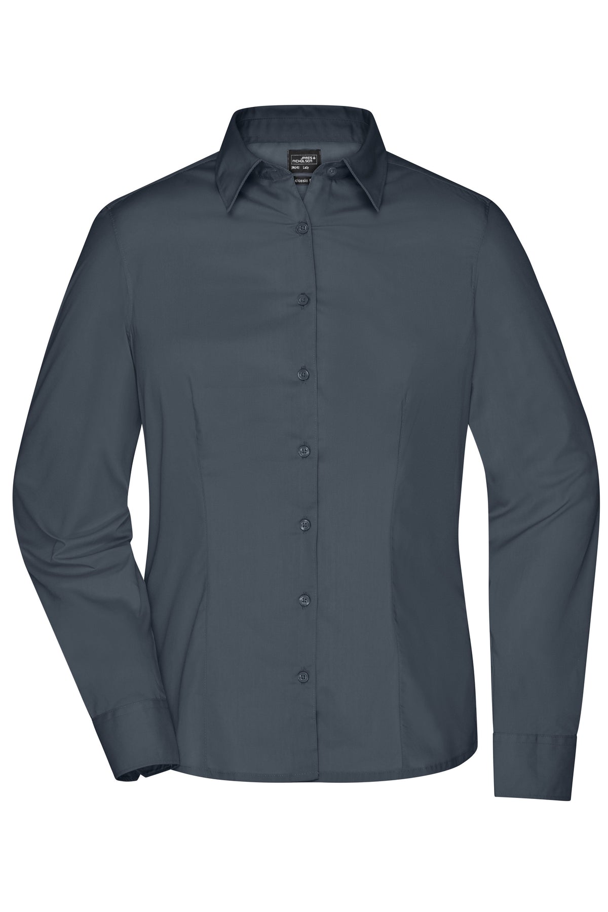 Ladies´ Business Shirt LSL - Carbon