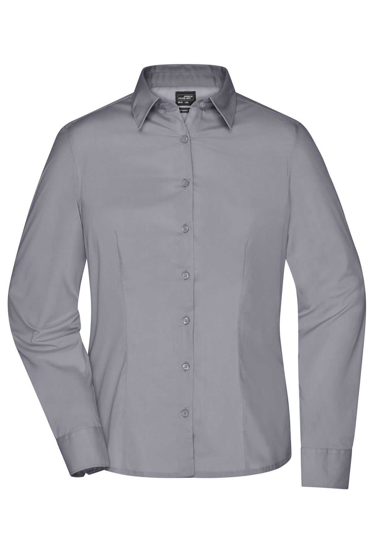 Ladies´ Business Shirt LSL - Steel