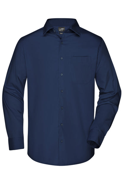 Men´s Business Shirt LSL - Navy
