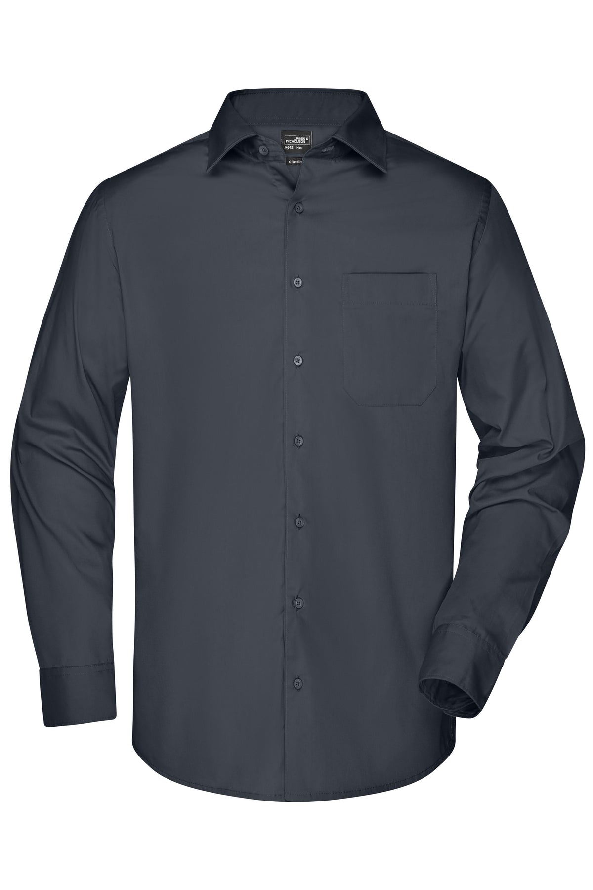 Men´s Business Shirt LSL - Carbon