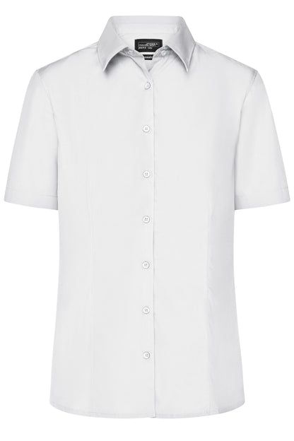 Ladies´ Business Shirt SSL - White