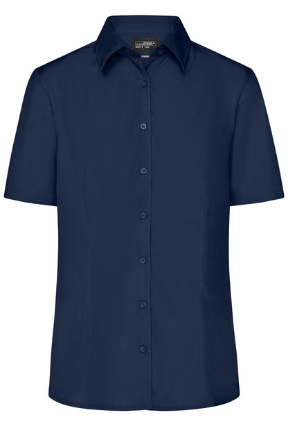 Ladies´ Business Shirt SSL - Navy