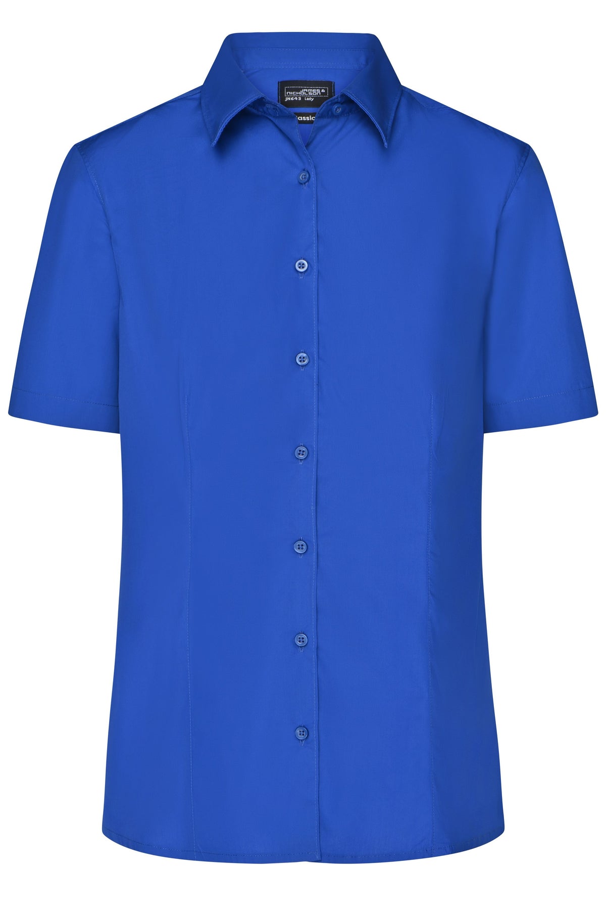 Ladies´ Business Shirt SSL - Royal