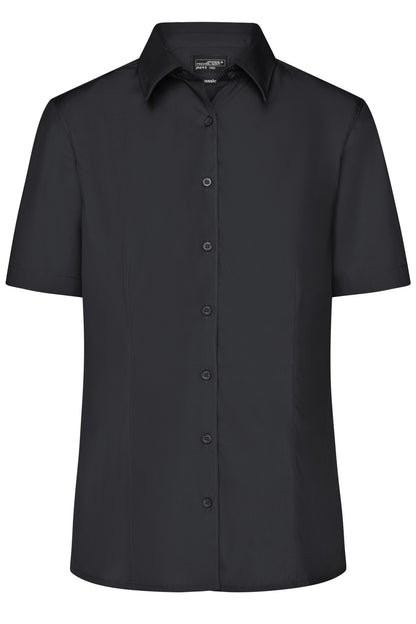 Ladies´ Business Shirt SSL - Black