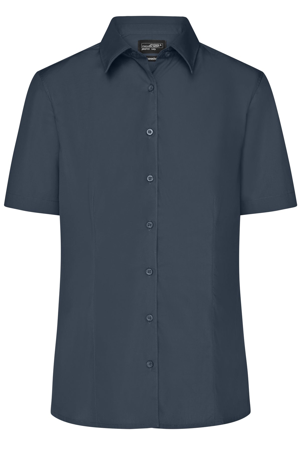 Ladies´ Business Shirt SSL - Carbon