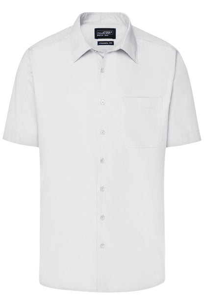 Men´s Business Shirt SSL - White