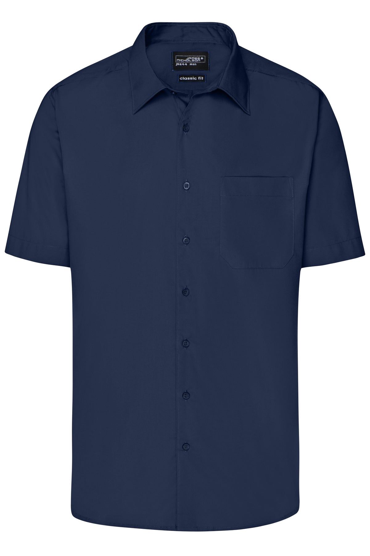 Men´s Business Shirt SSL - Navy