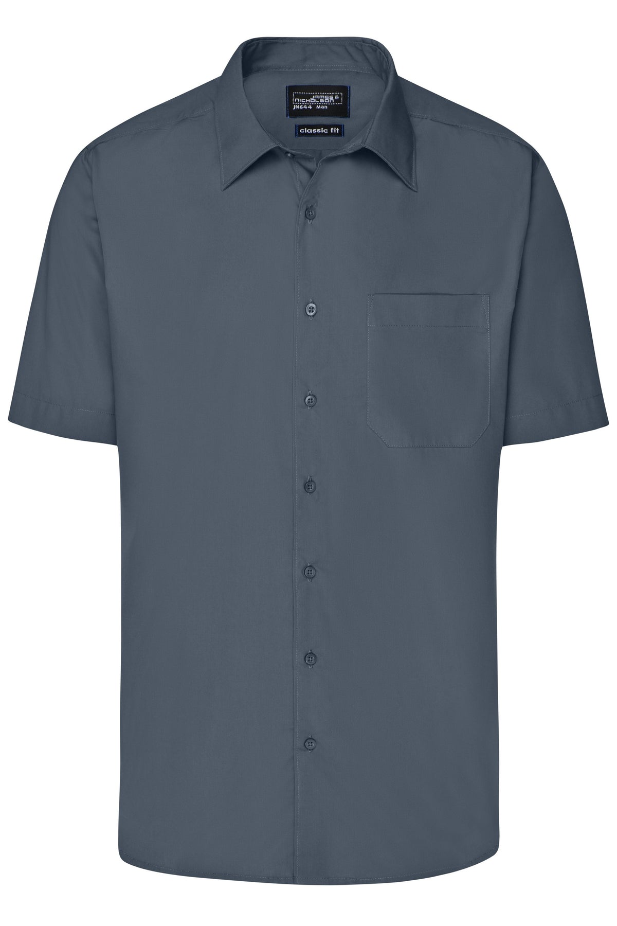 Men´s Business Shirt SSL - Carbon