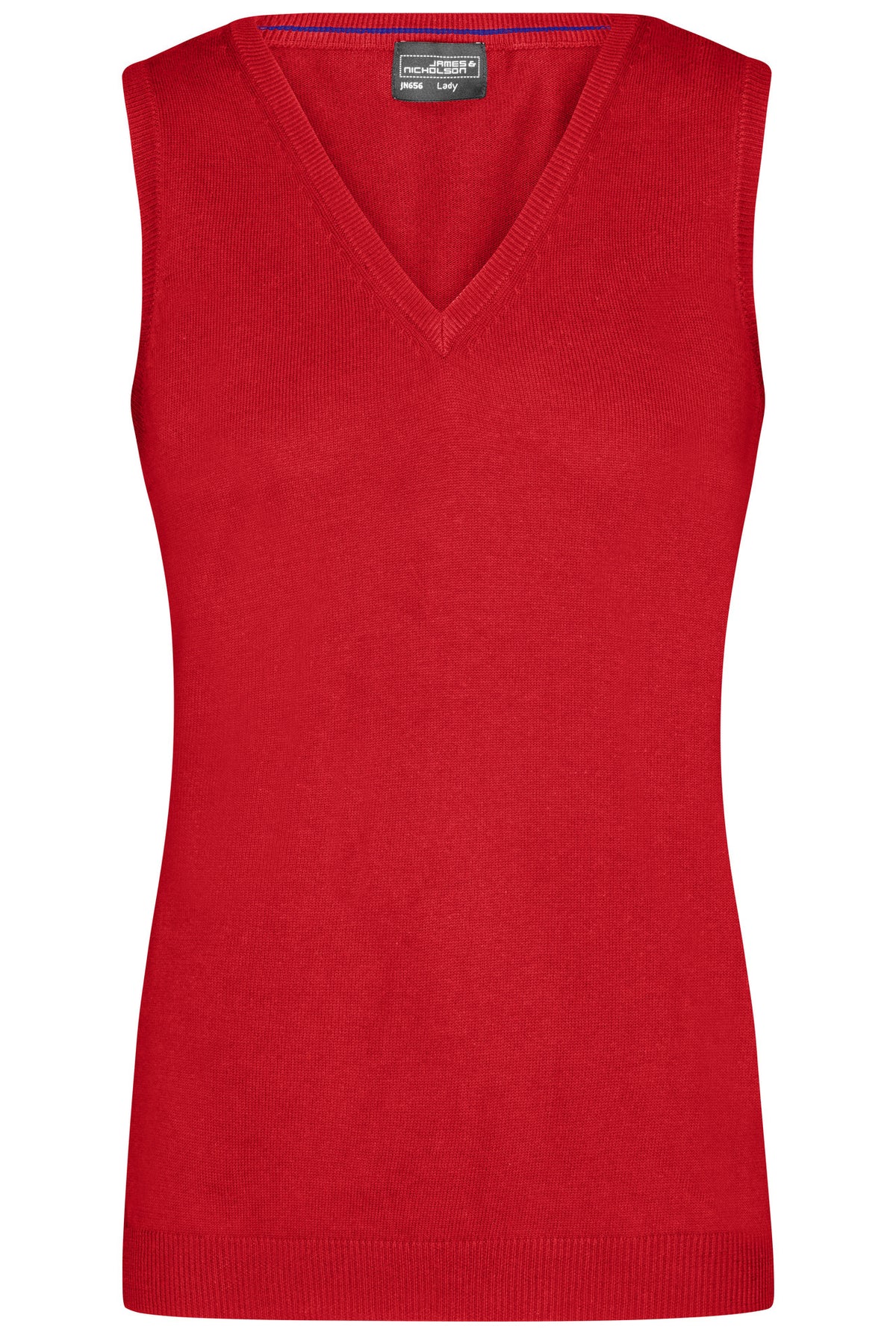 Ladie´s V-Neck Pullunder - Red