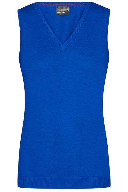 Ladie´s V-Neck Pullunder - Royal