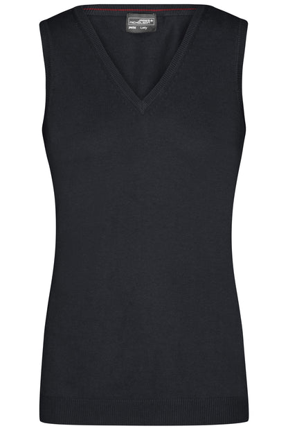 Ladie´s V-Neck Pullunder - Black