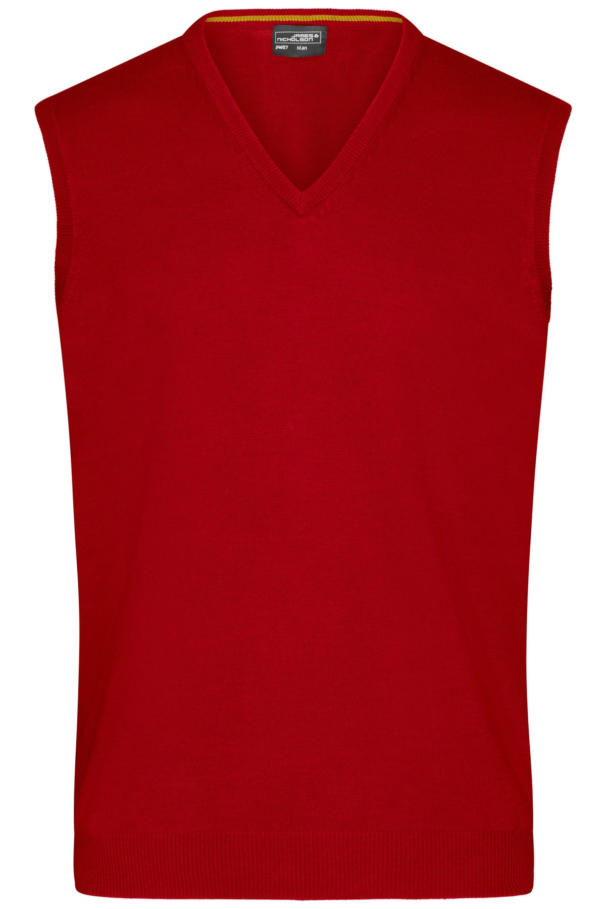Men´s V-Neck Pullunder - Bordeaux