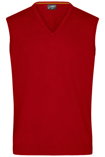 Men´s V-Neck Pullunder - Bordeaux