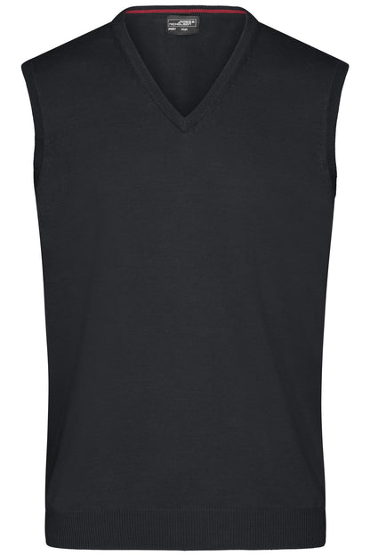 Men´s V-Neck Pullunder - Black