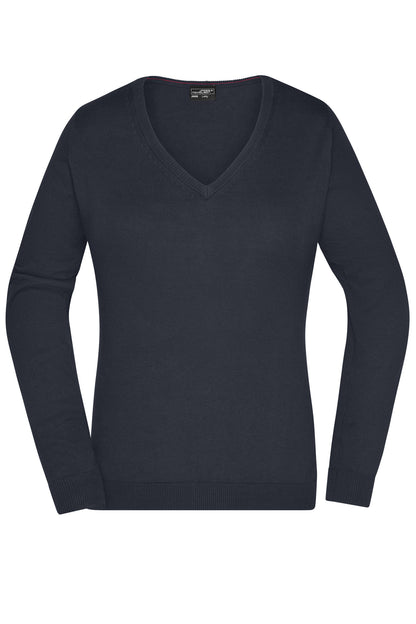 Ladie´s V-Neck Pullover - Black