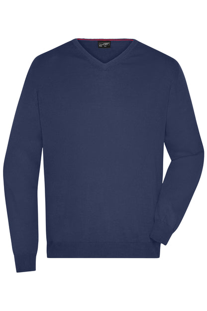 Men´s V-Neck Pullover - Navy