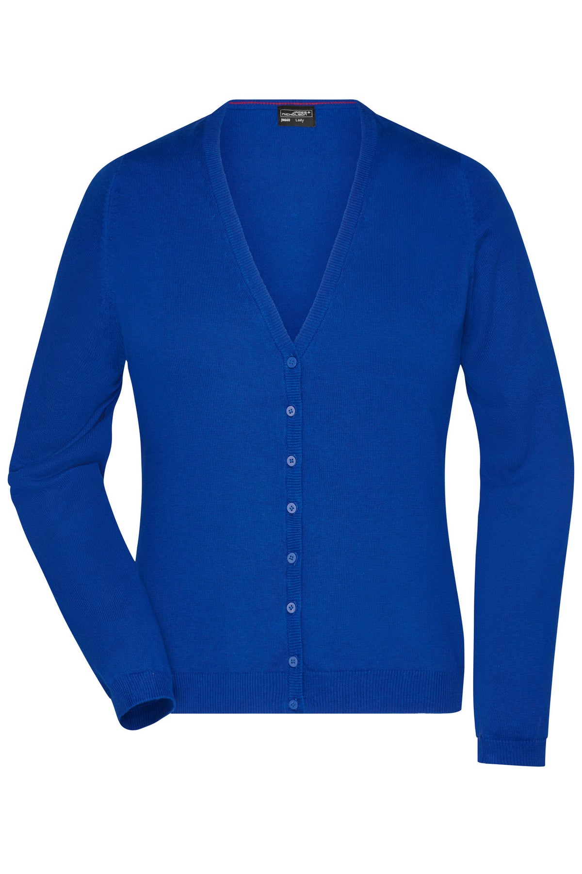 Ladie´s V-Neck Cardigan - Royal