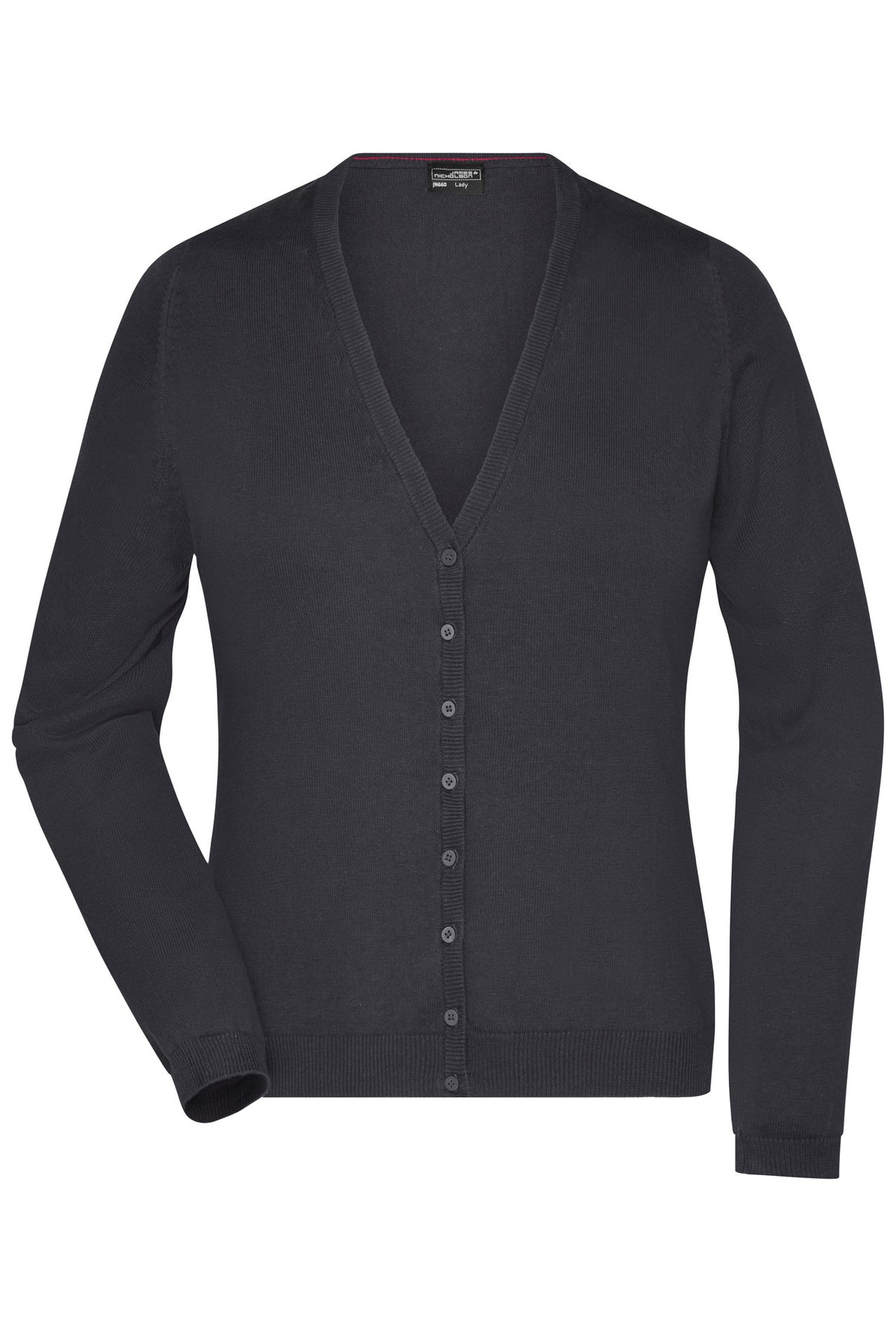 Ladie´s V-Neck Cardigan - Black