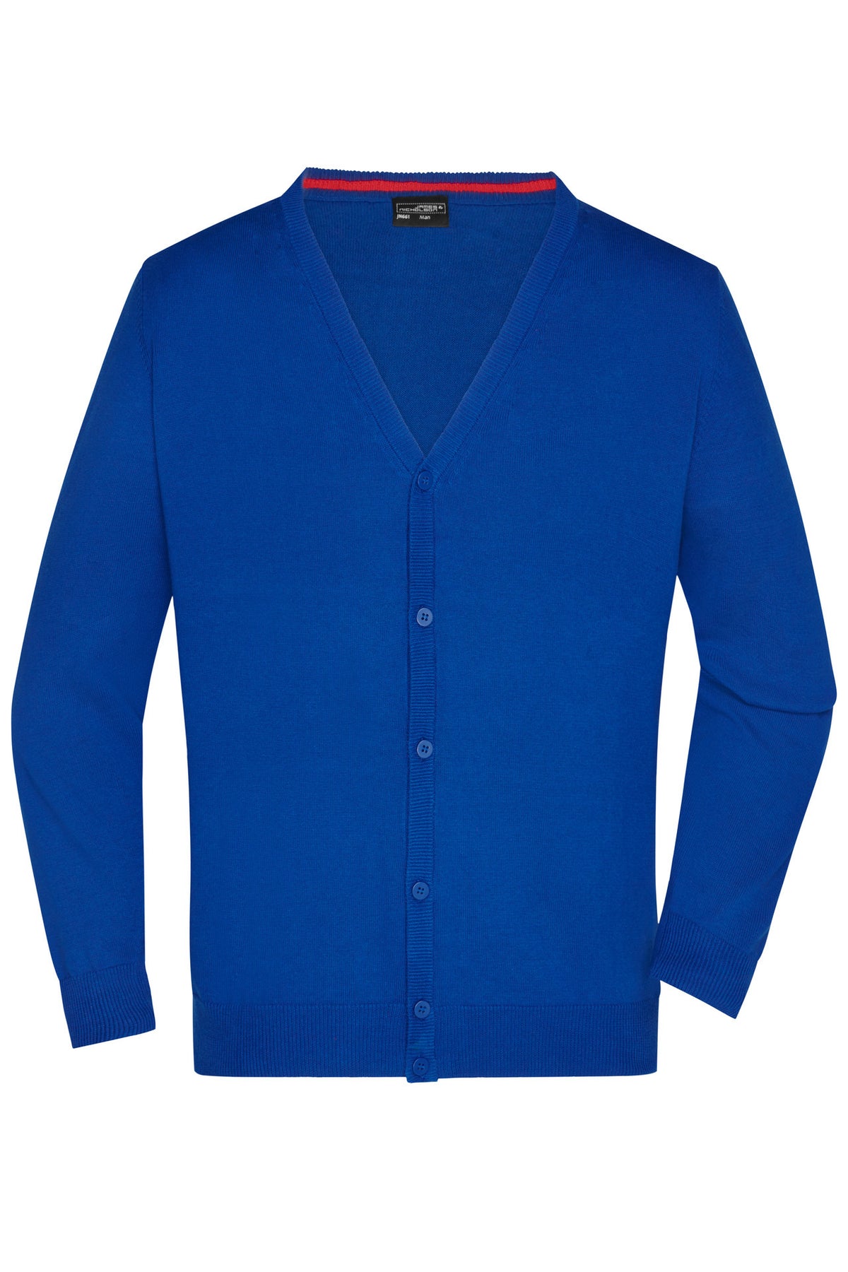 Men´s V-Neck Cardigan - Royal