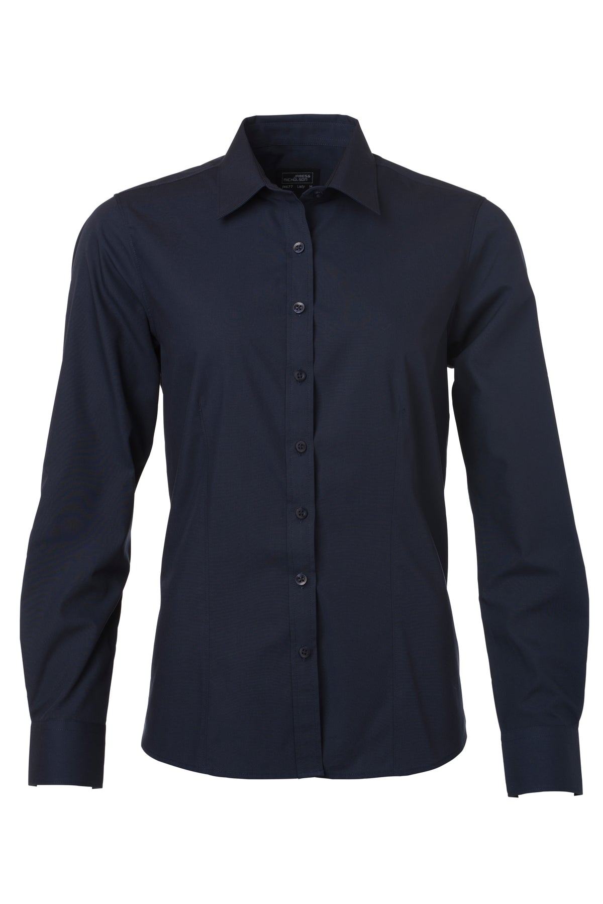 Ladies´ Shirt LSL Poplin - Navy