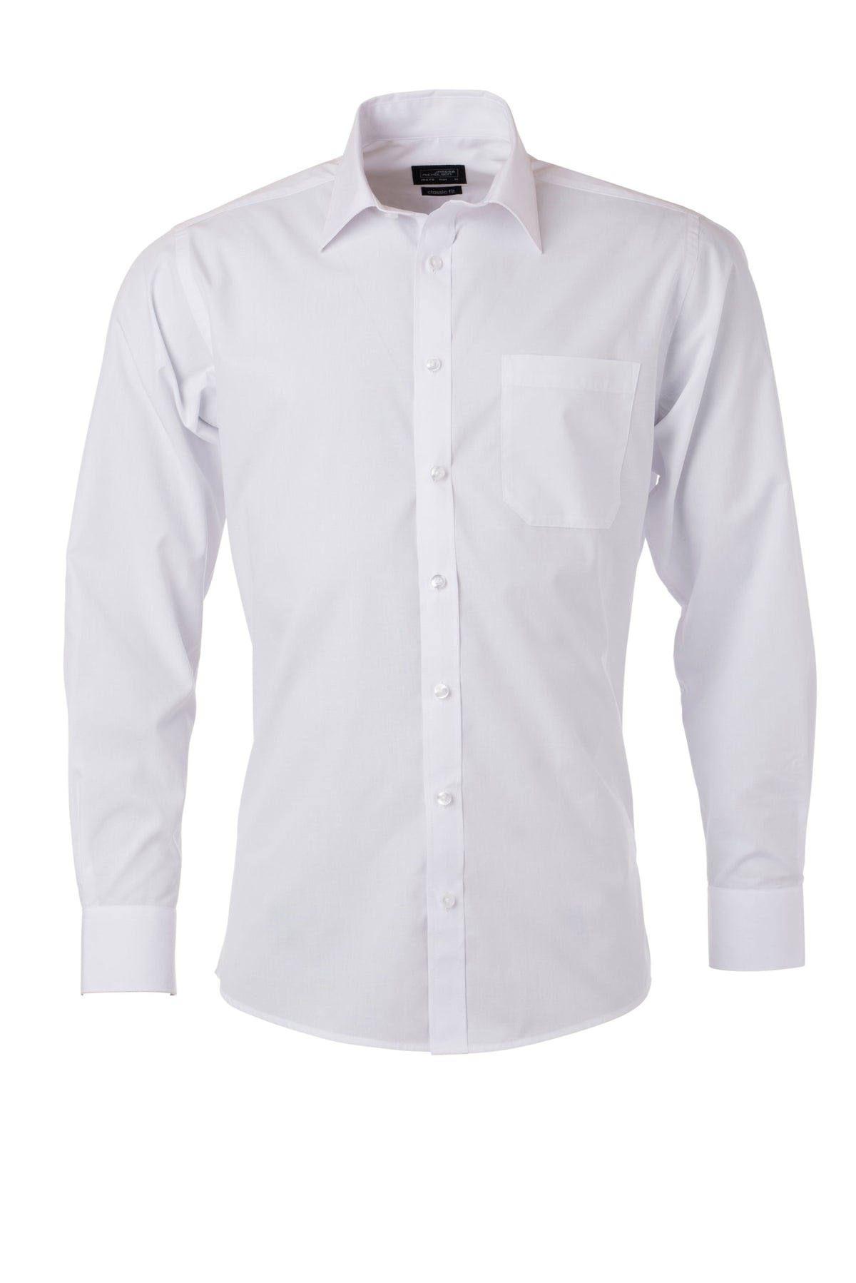 Men´s Shirt LSL Poplin - White