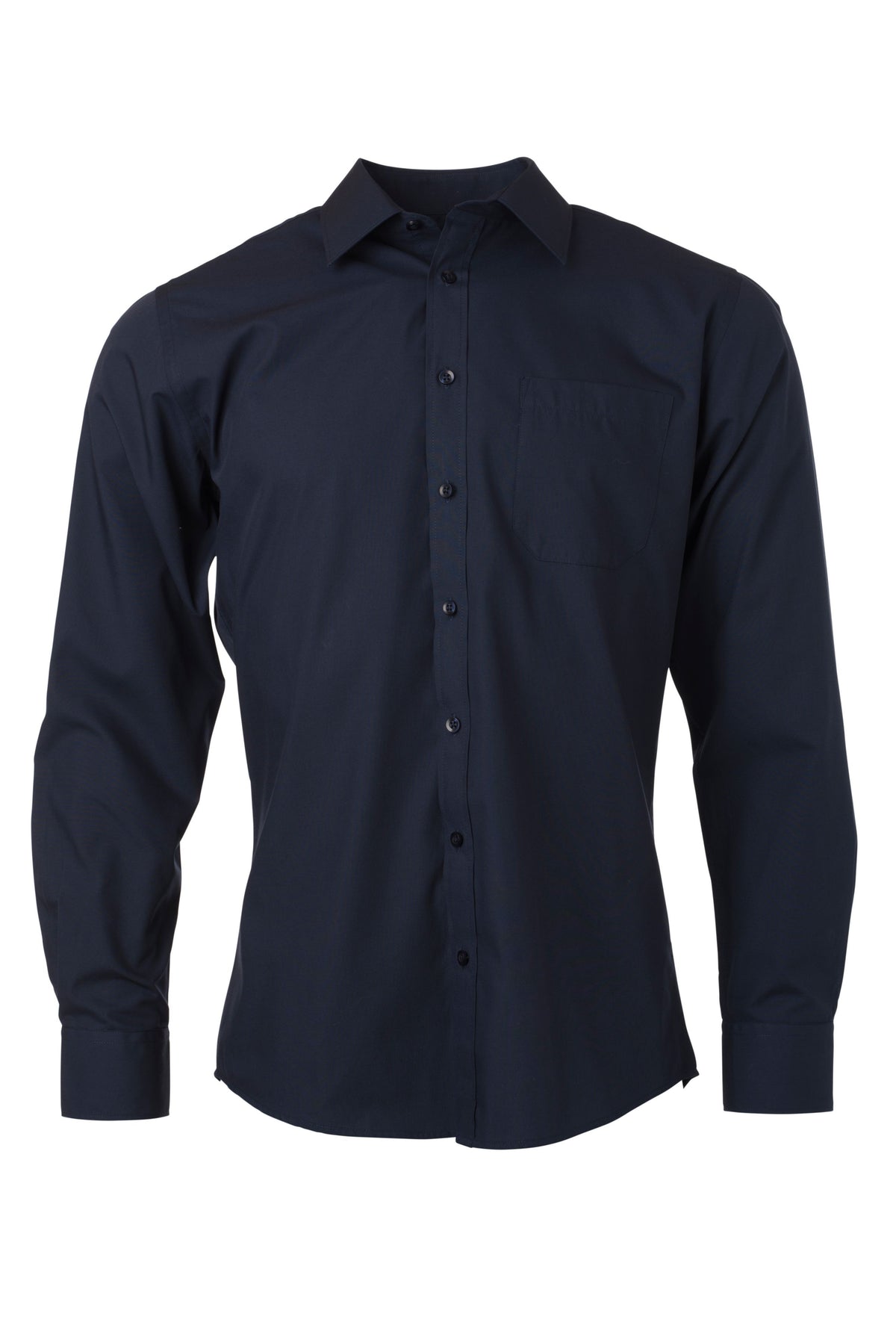 Men´s Shirt LSL Poplin - Navy