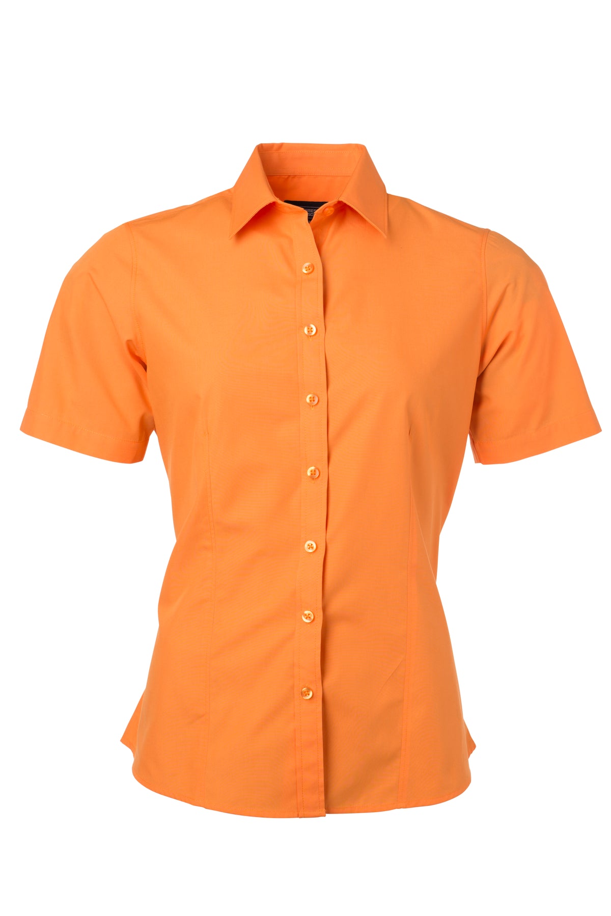 Ladies´ Shirt SSL Poplin - Orange