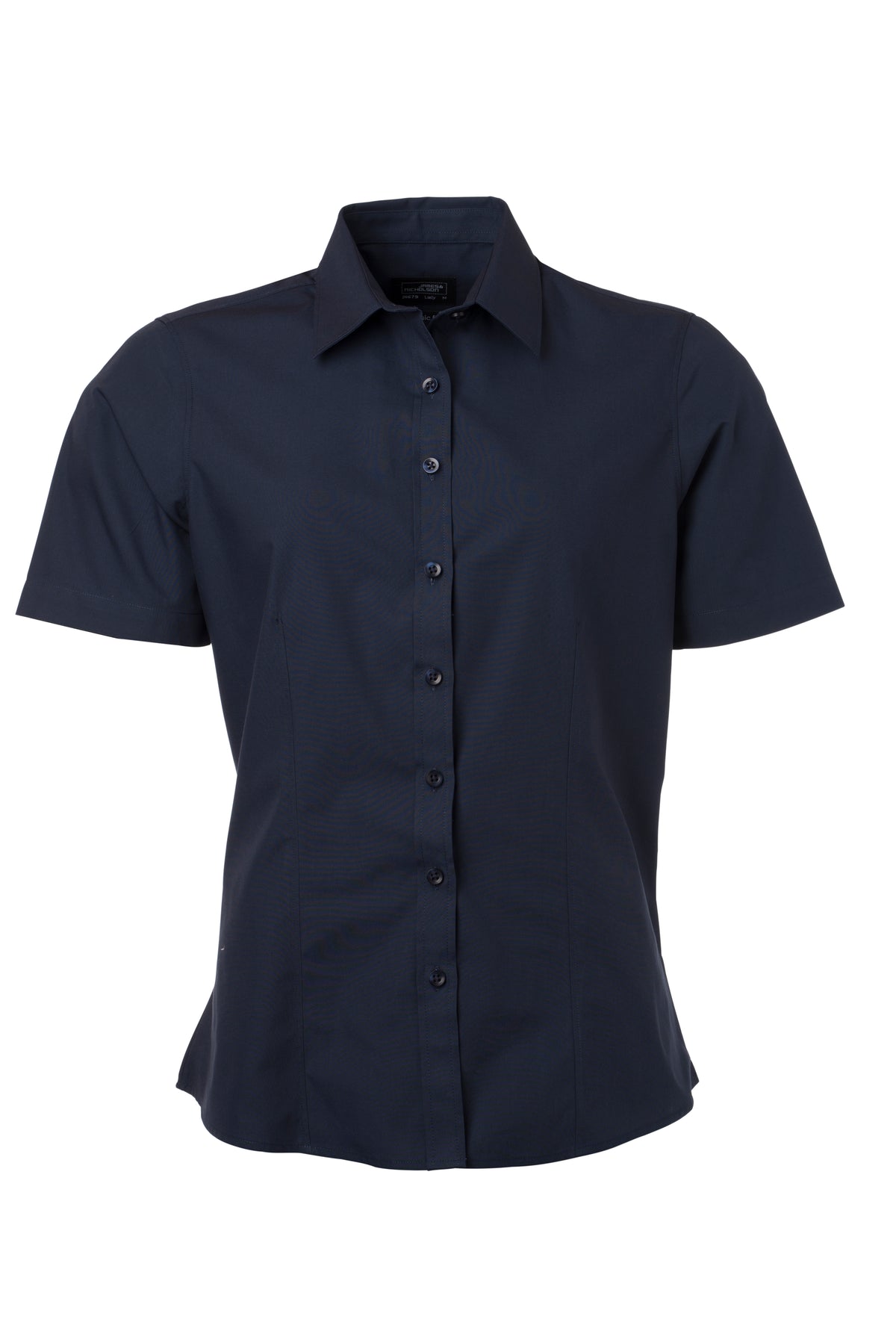 Ladies´ Shirt SSL Poplin - Navy