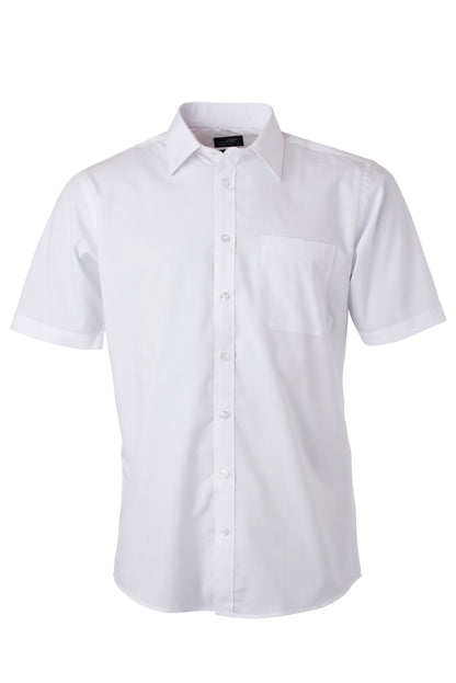 Men´s Shirt SSL Poplin - White