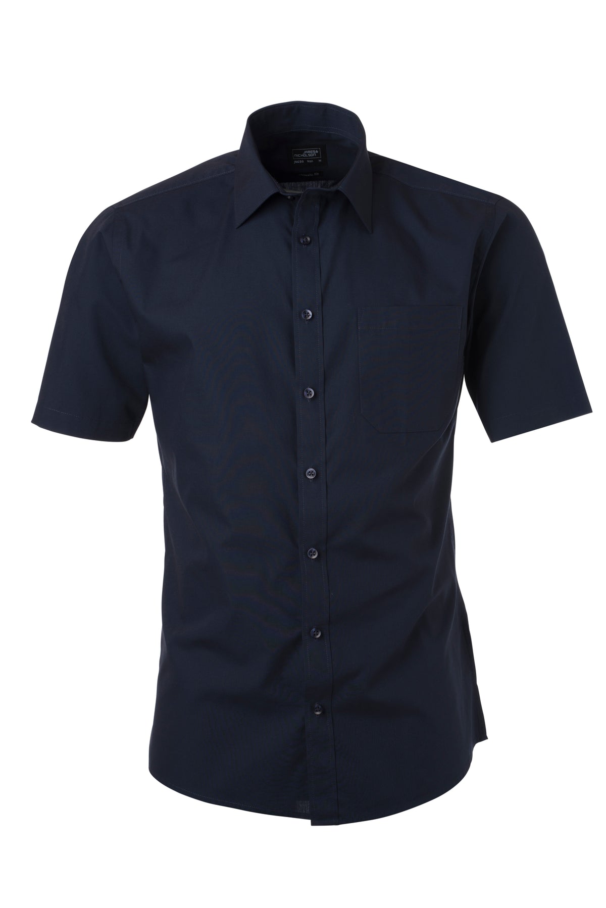 Men´s Shirt SSL Poplin - Navy