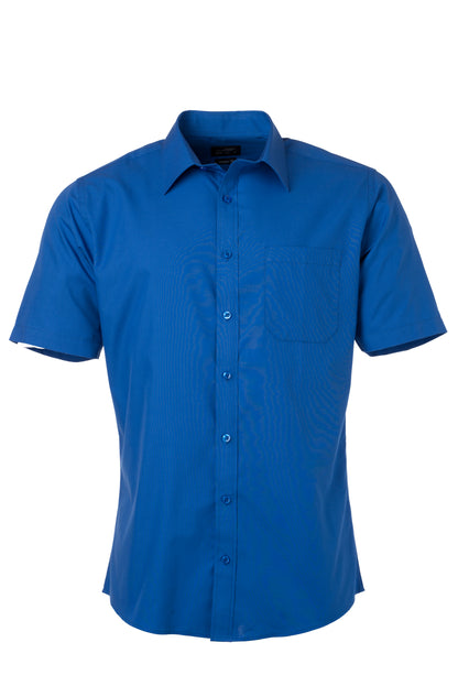 Men´s Shirt SSL Poplin - Royal