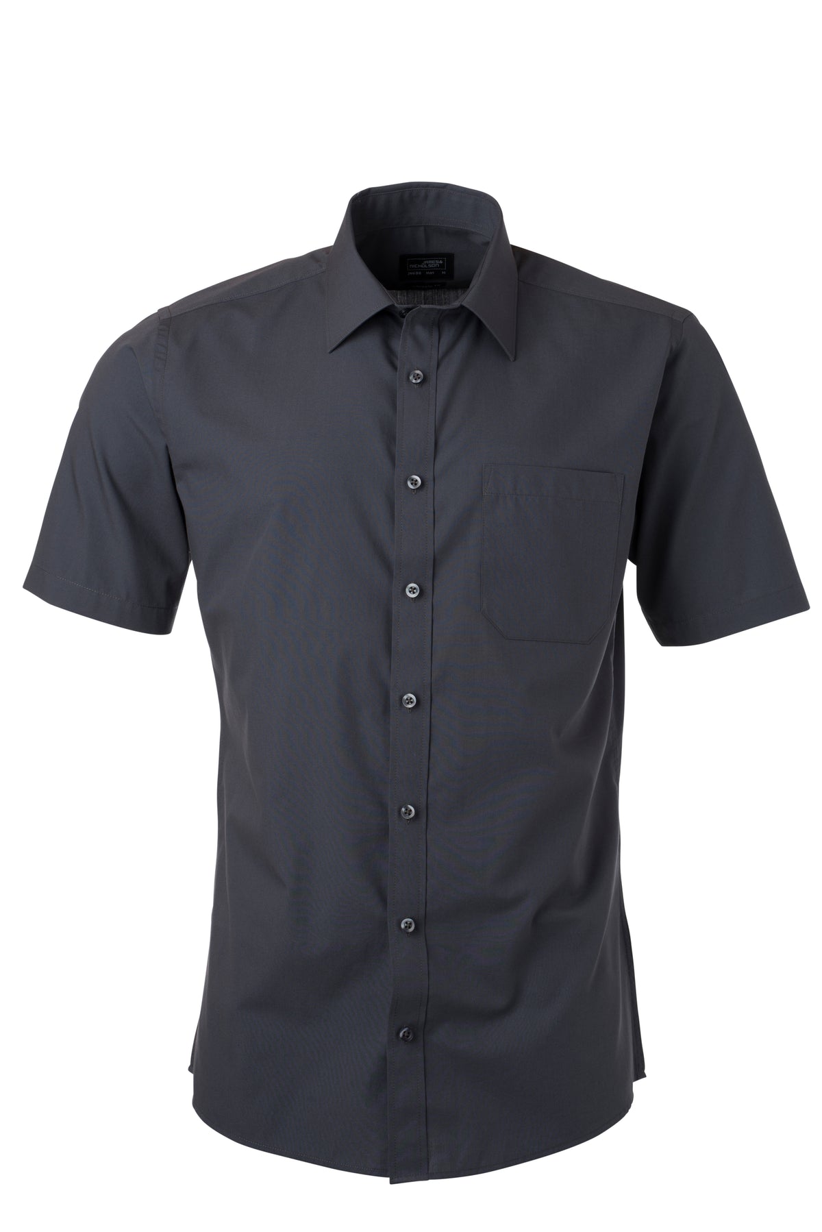 Men´s Shirt SSL Poplin - Carbon