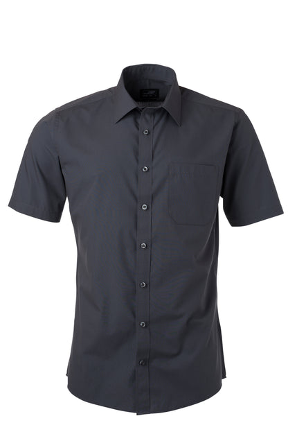 Men´s Shirt SSL Poplin - Carbon