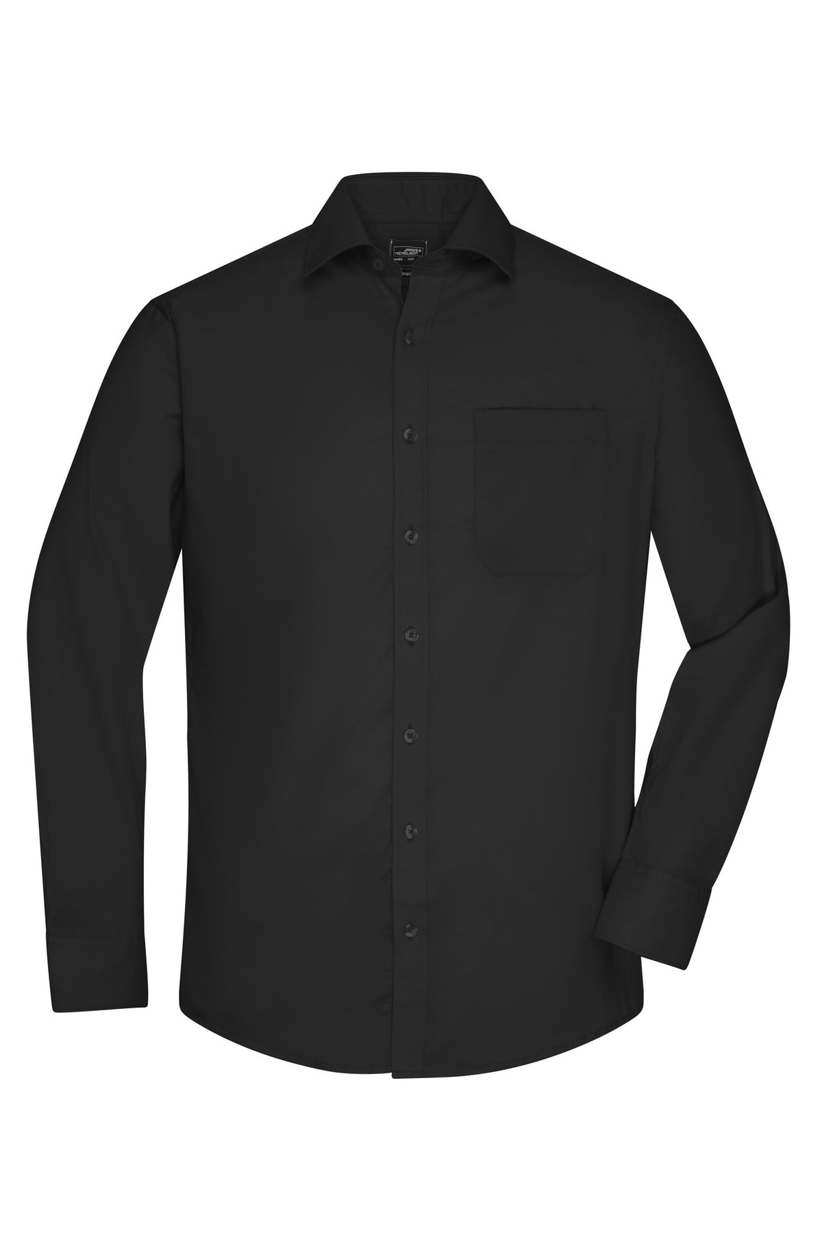 Men´s Shirt LSL Micro-Twill - Black