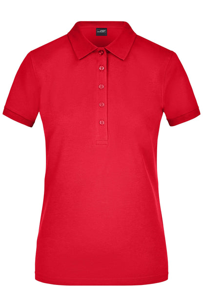 Ladies´ Elastic Polo Piqué - Red