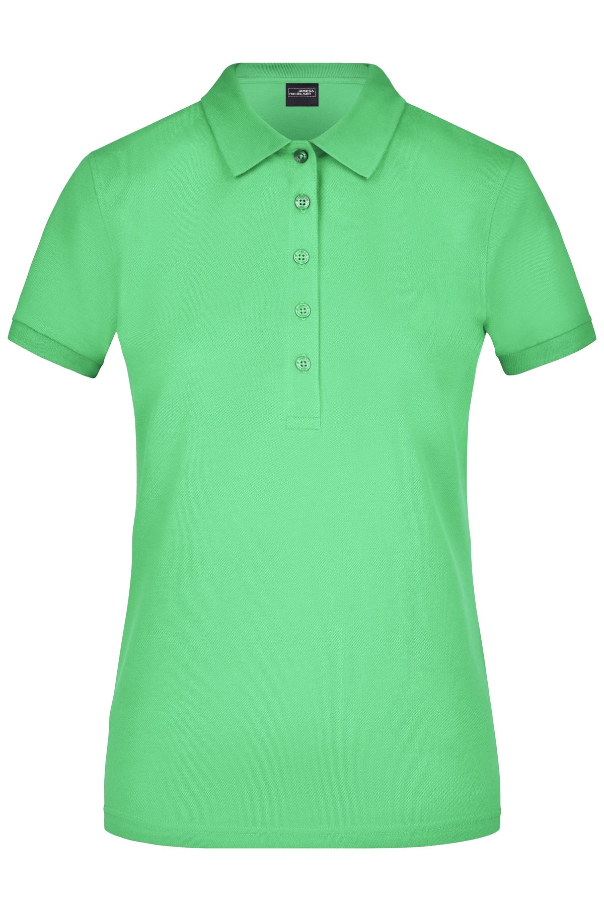 Ladies´ Elastic Polo Piqué - Lime-green