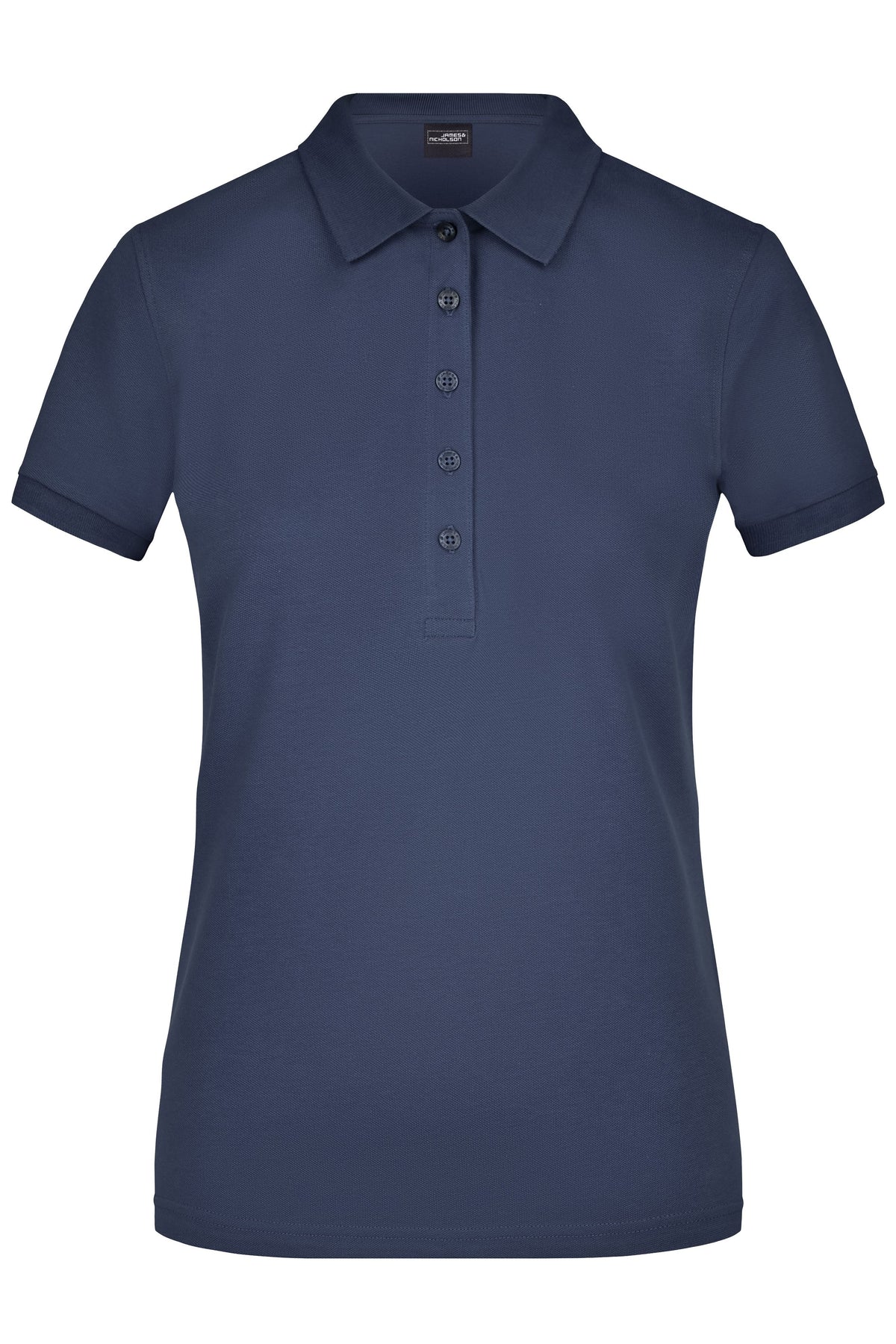 Ladies´ Elastic Polo Piqué - Navy