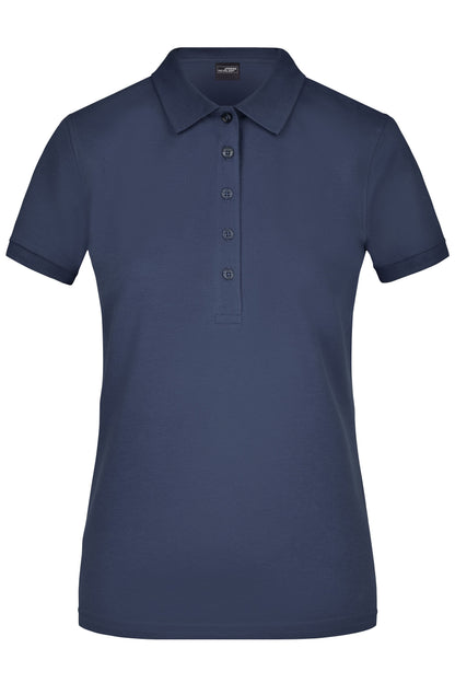 Ladies´ Elastic Polo Piqué - Navy