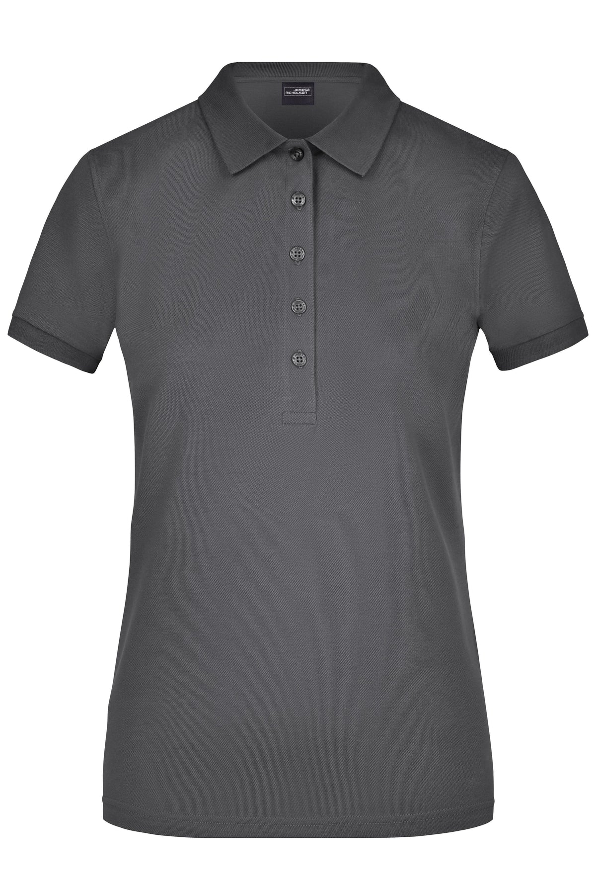 Ladies´ Elastic Polo Piqué - Graphite
