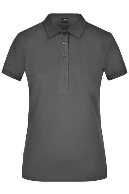 Ladies´ Elastic Polo Piqué - Graphite