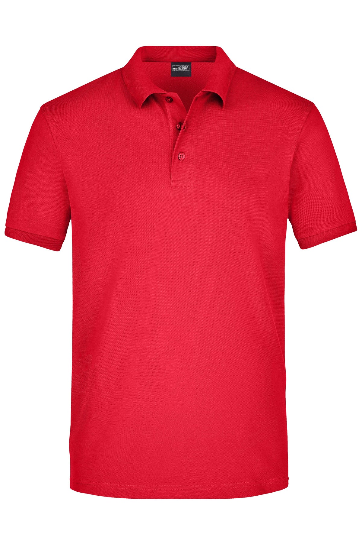 Men´s Elastic Polo Piqué - Red