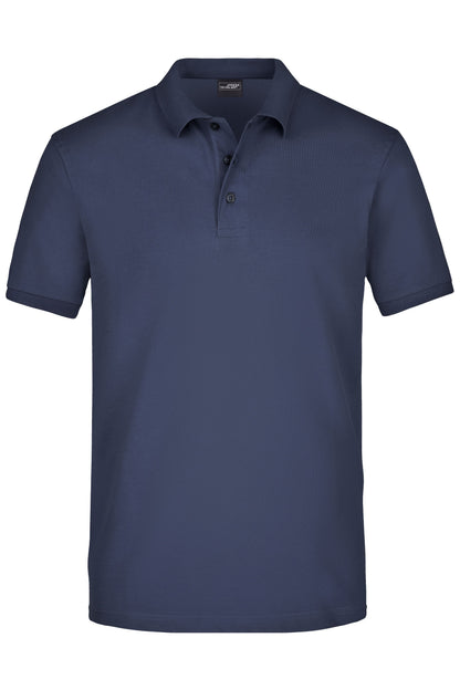 Men´s Elastic Polo Piqué - Navy