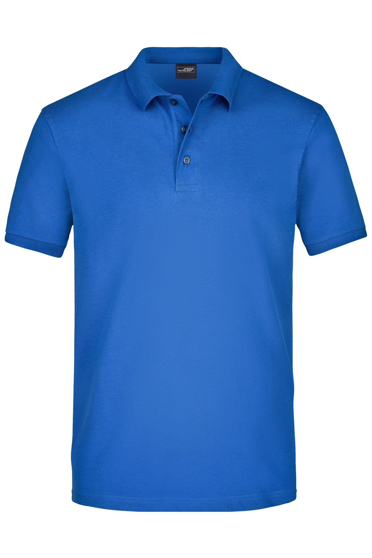 Men´s Elastic Polo Piqué - Royal