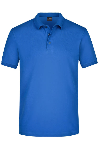 Men´s Elastic Polo Piqué - Royal