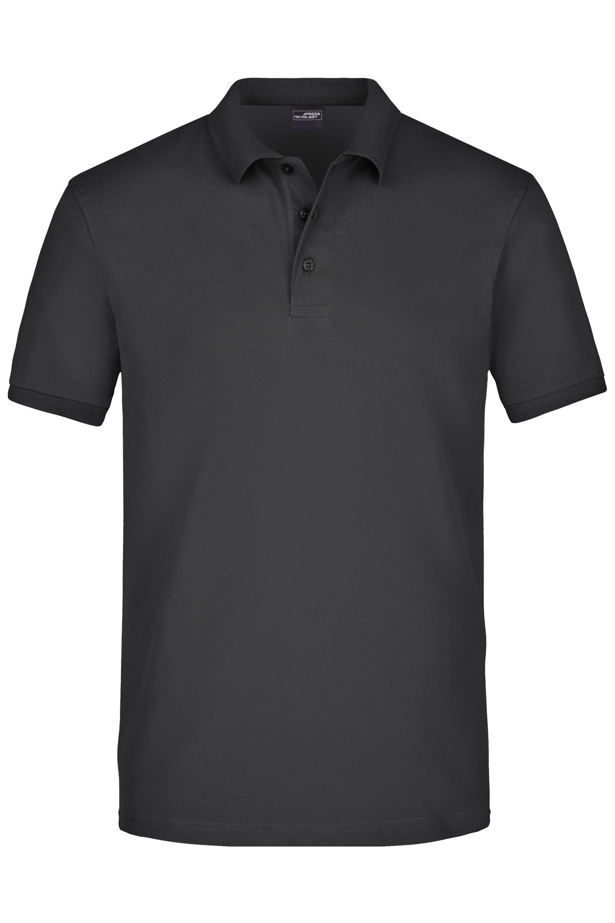 Men´s Elastic Polo Piqué - Black