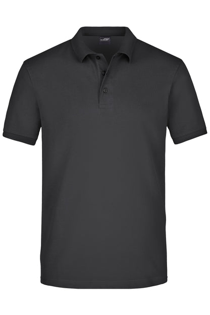Men´s Elastic Polo Piqué - Black