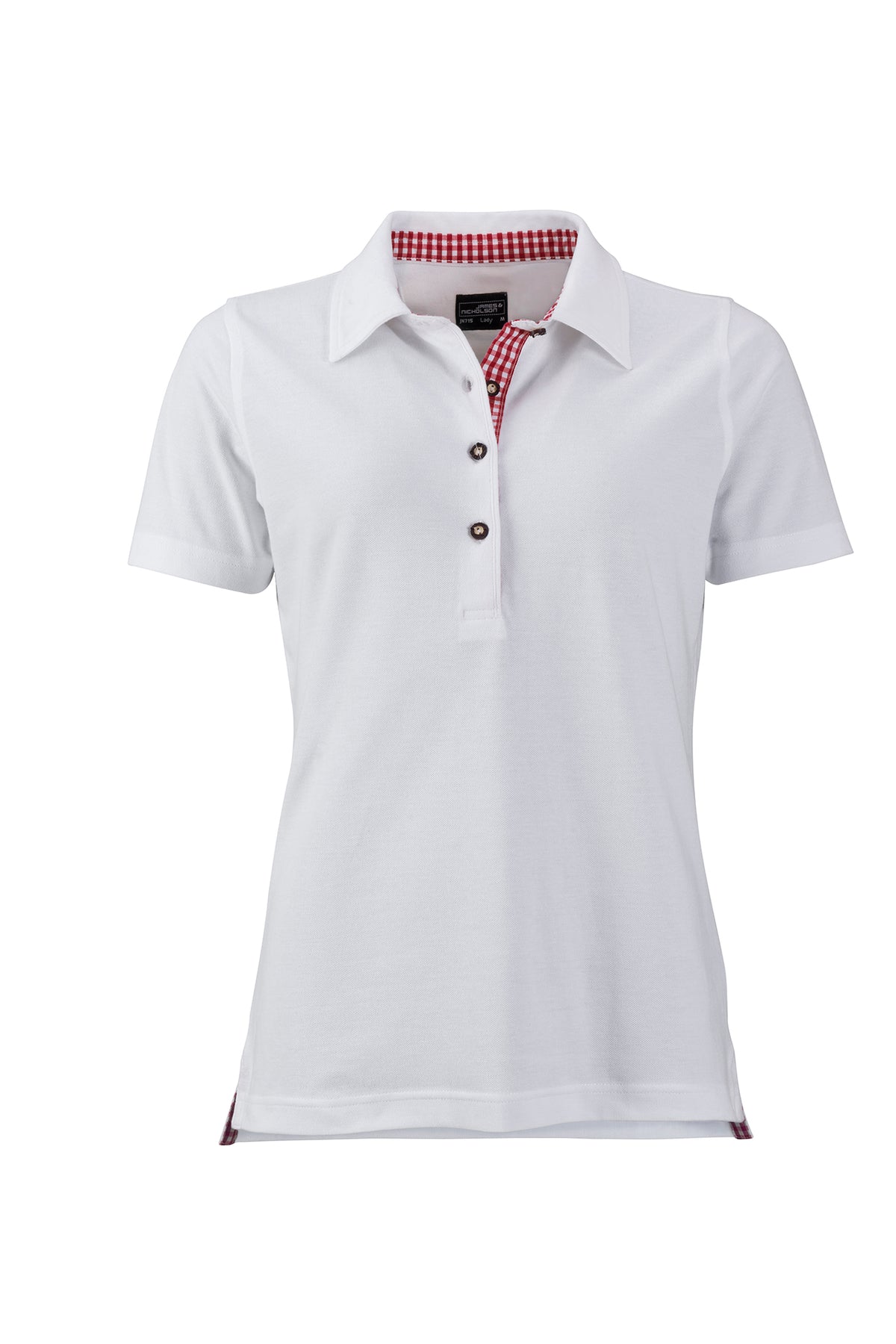 Ladies’ Traditional Polo - White/Red-White