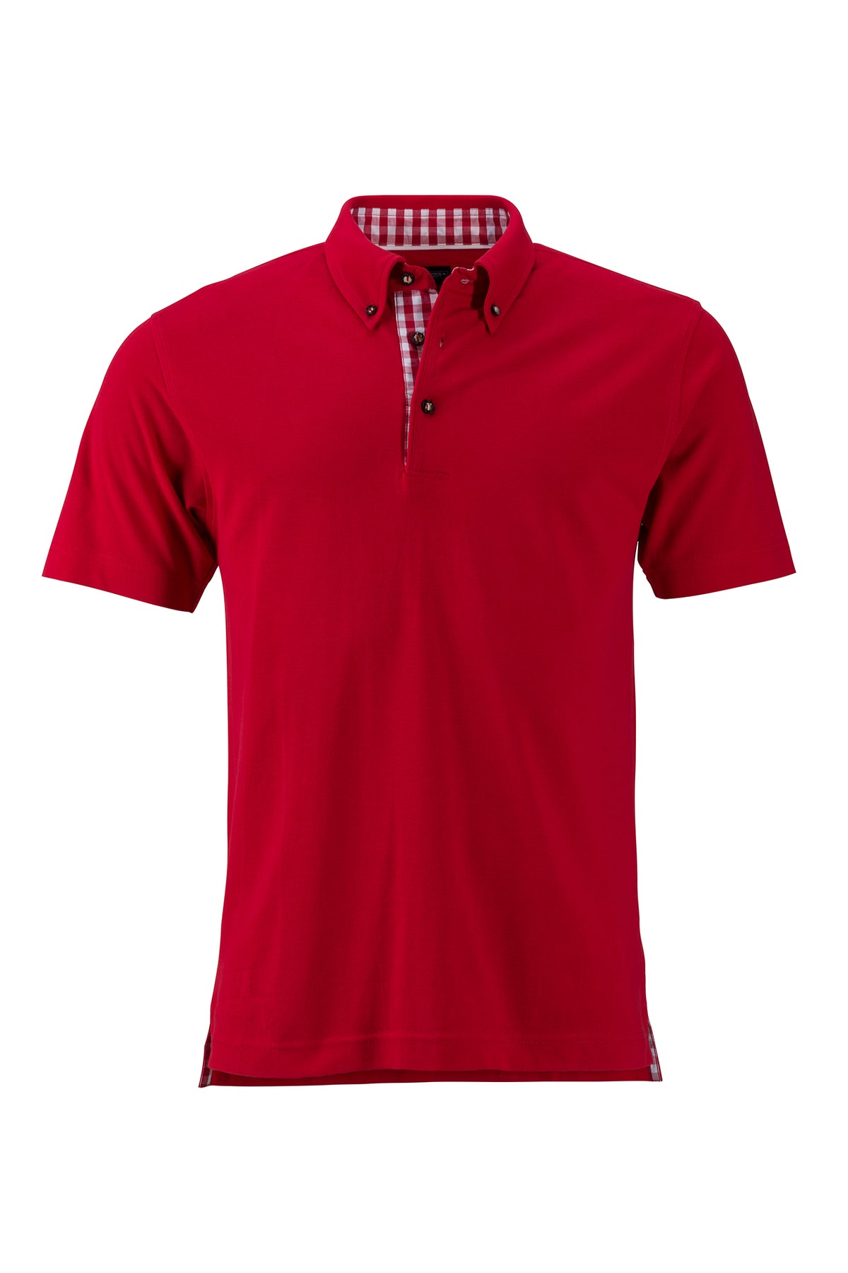 Men’s Traditional Polo - Red/Red-White