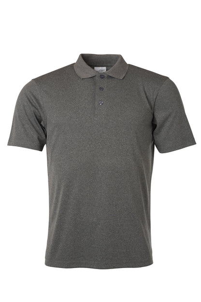 Men´s Active Polo - Dark-Melange