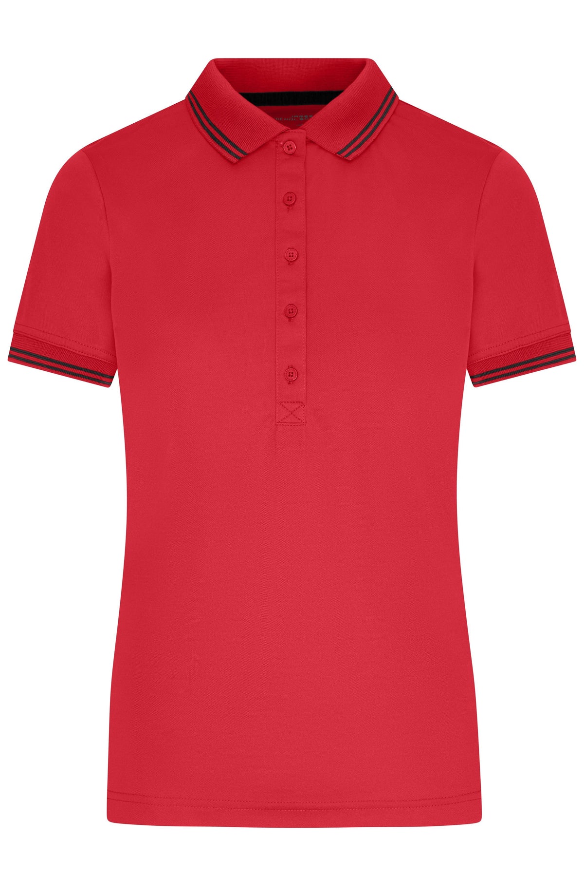 Ladie´s Functional Polo - Red/Black